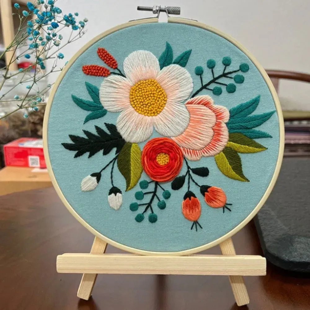 Kit Broderie DIY, Inspiratie cu flori [1]