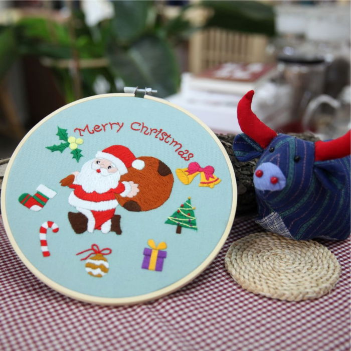 Kit Broderie DIY Mos Craciun [3]