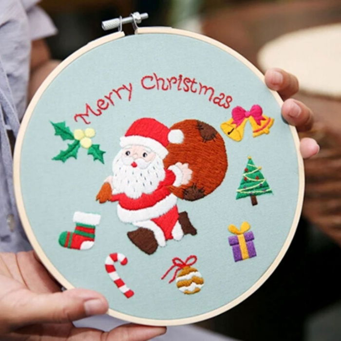 Kit Broderie DIY Mos Craciun [7]