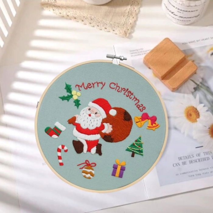 Kit Broderie DIY Mos Craciun [5]