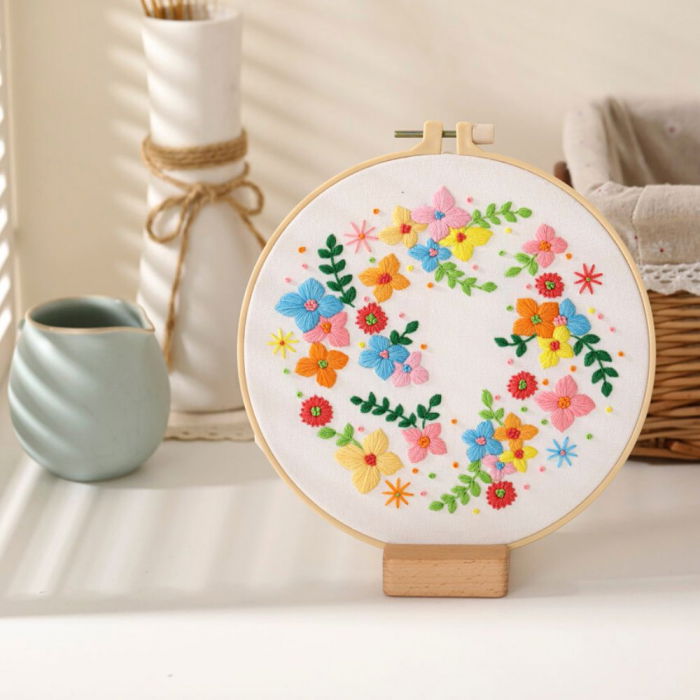 Kit Broderie DIY, Valsul florilor [1]