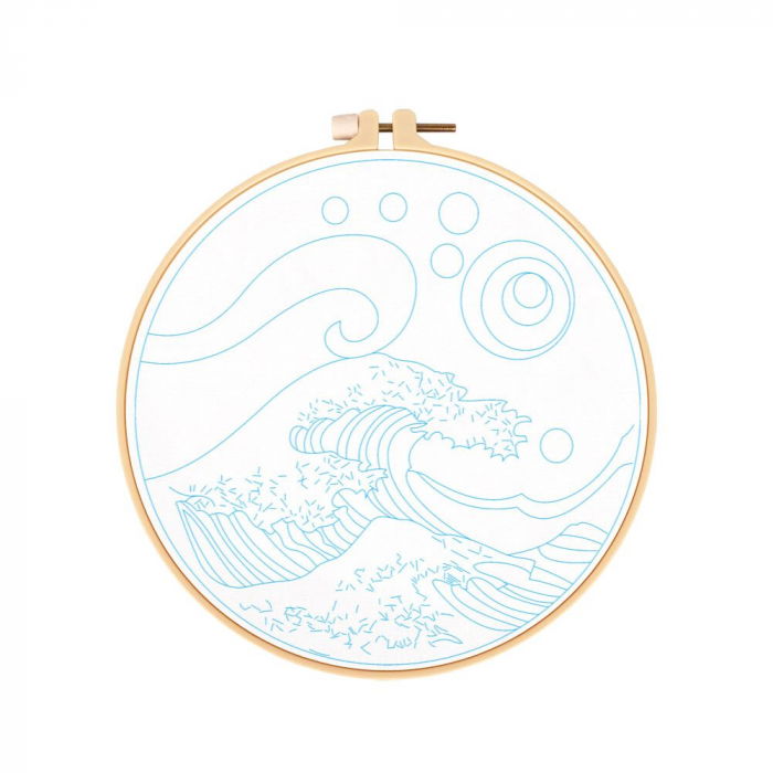 Kit Broderie DIY, Valurile marii [10]