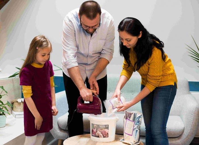 Kit mulaj 3D Familia noastra impreuna [4]