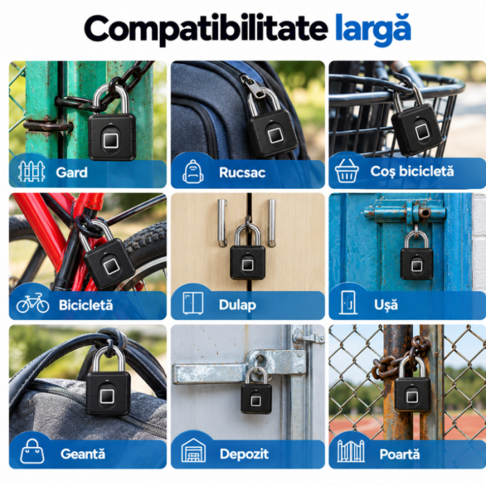 Lacat Smart cu Amprenta [17]