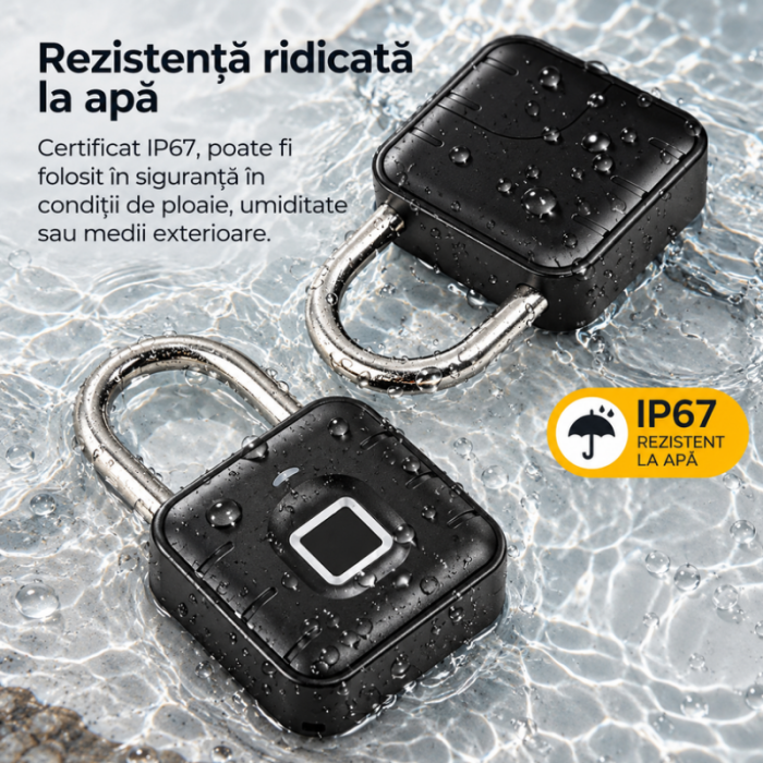 Lacat Smart cu Amprenta [5]
