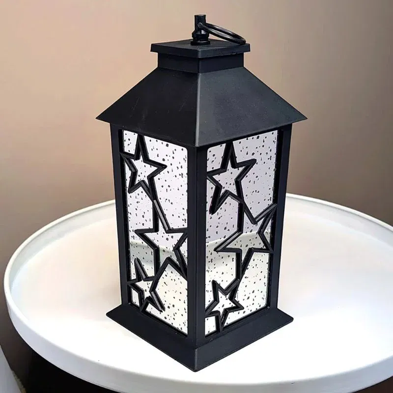 Lampa decorativa tip felinar cu stele [5]