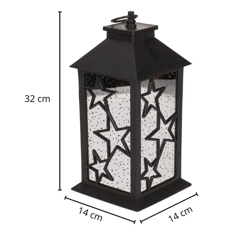 Lampa decorativa tip felinar cu stele [13]