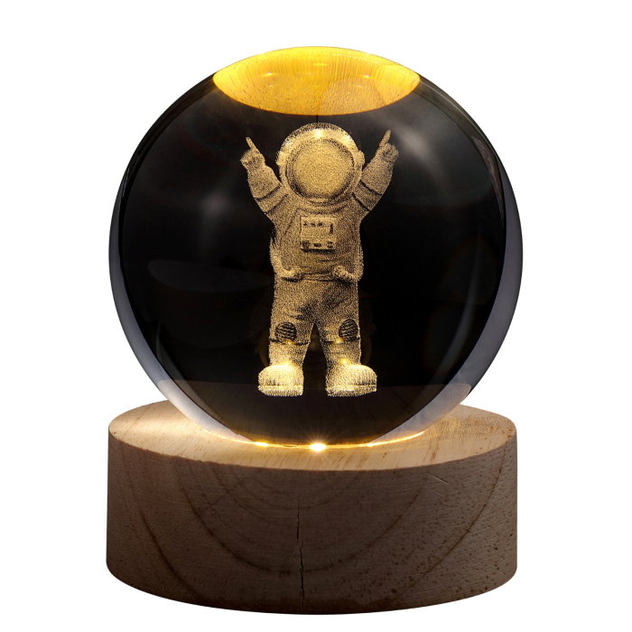 Lampa Glob de Cristal Astronaut [9]