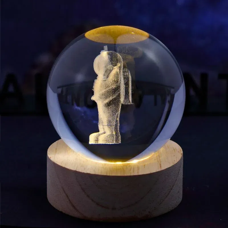 Lampa Glob de Cristal Astronaut [2]