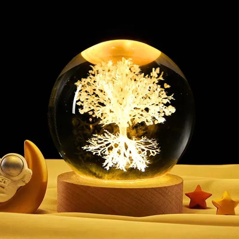 Lampa Glob de Cristal Copacul Vietii [6]