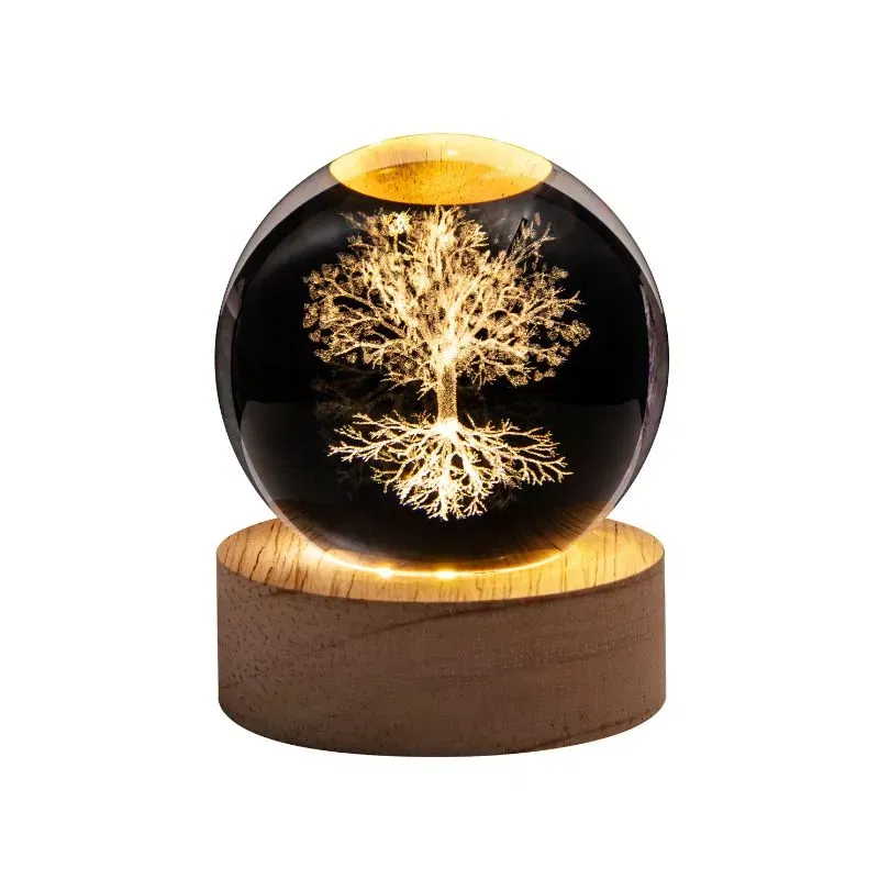 Lampa Glob de Cristal Copacul Vietii [8]