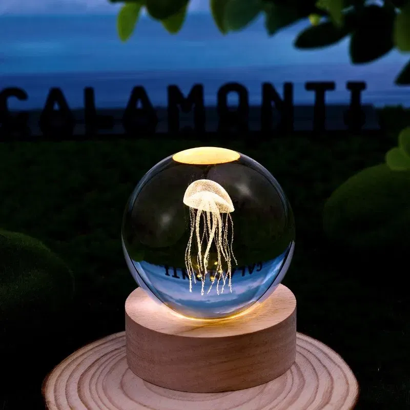 Lampa Glob de Cristal cu Meduze [7]