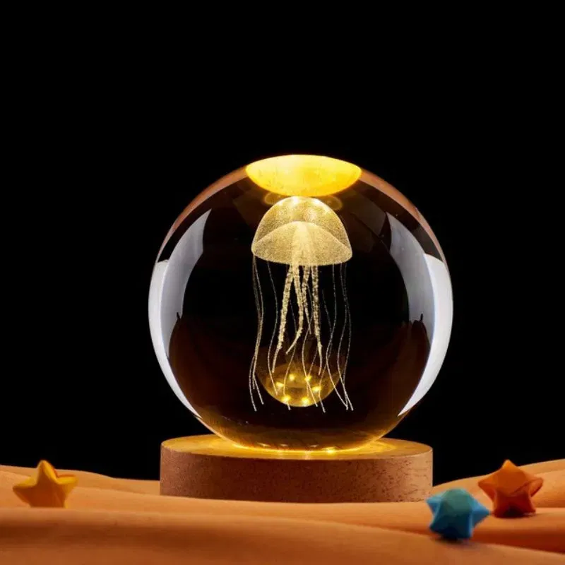 Lampa Glob de Cristal cu Meduze [5]