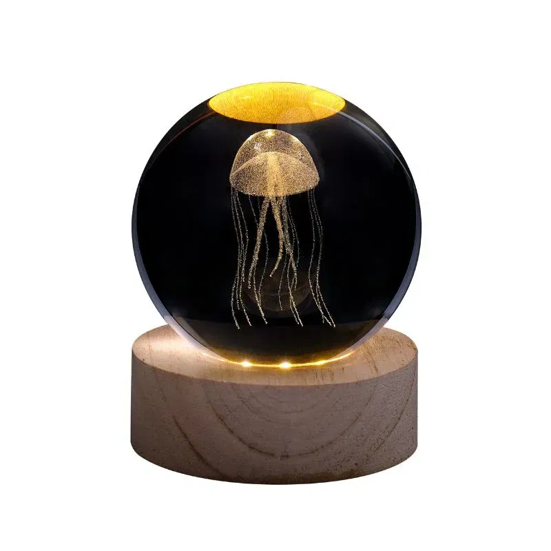 Lampa Glob de Cristal cu Meduze [8]