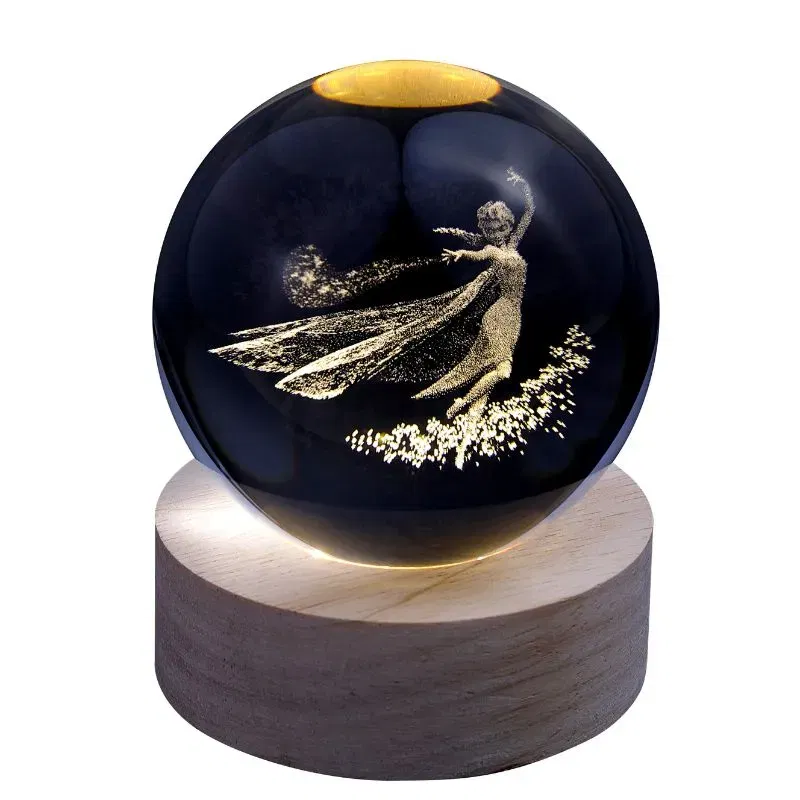 Lampa Glob de Cristal Zana Dansatoare [6]