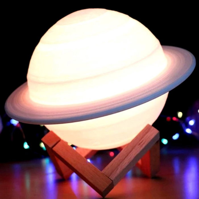 Lampa LED 3D, Saturn XL, 15cm, Steaua lui Ninib [8]