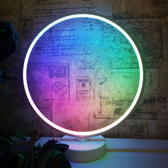 Lampa LED XL Rotunda - 32 cm, RGB Effect [11]