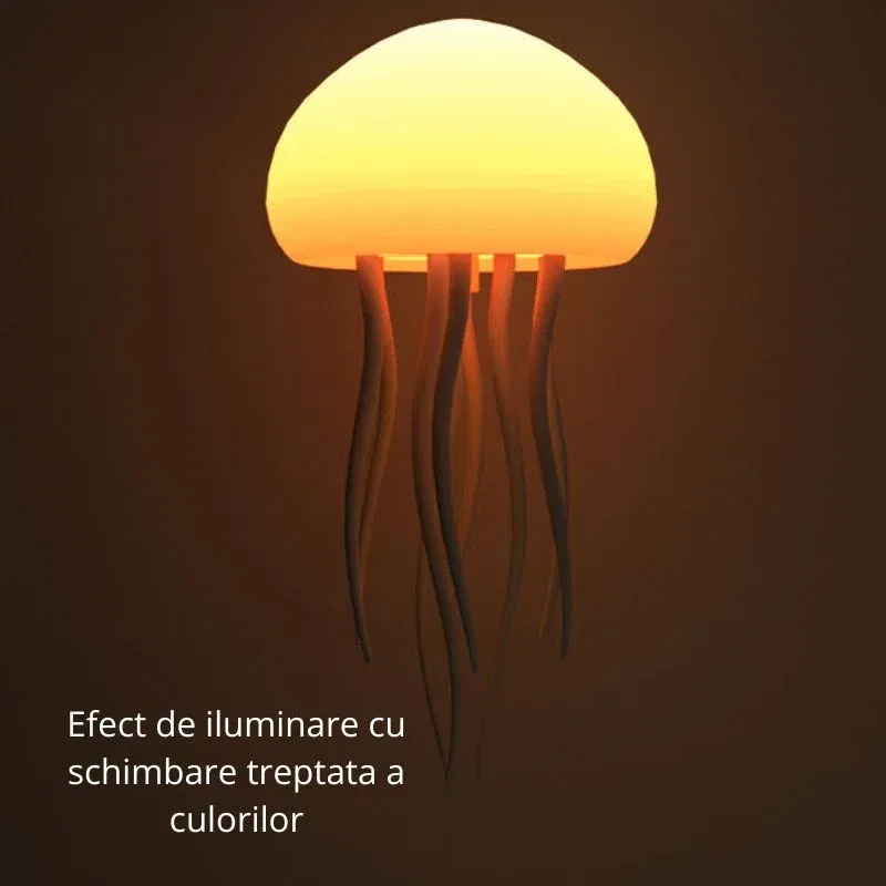 Lampa meduza Smart cu iluminare LED si control vocal [11]