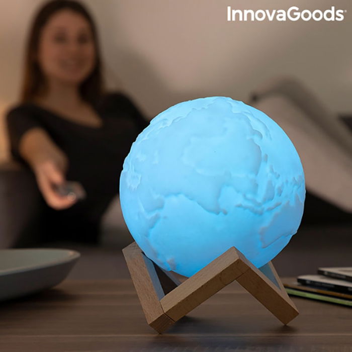 Lampa Terra 3D, 16 culori [4]