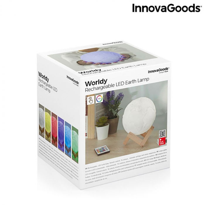 Lampa Terra 3D, 16 culori [15]