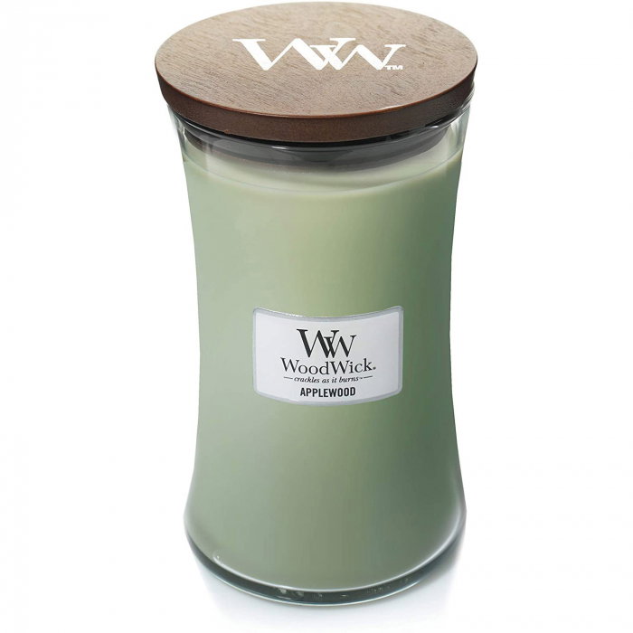 LUMANARE PARFUMATA WOODWICK APPLEWOOD BORCAN MARE [3]