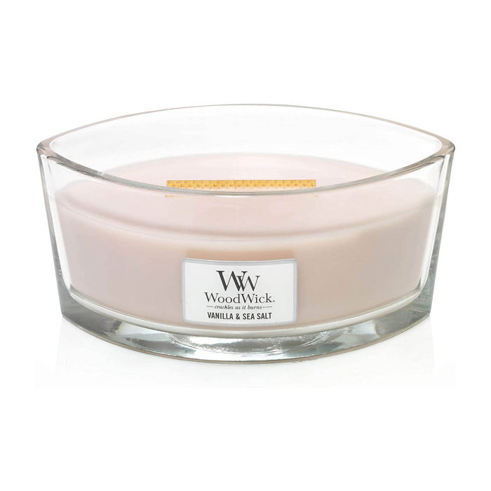 LUMANARE PARFUMATA WOODWICK ELLIPSE VANILLA & SEA SALT [2]