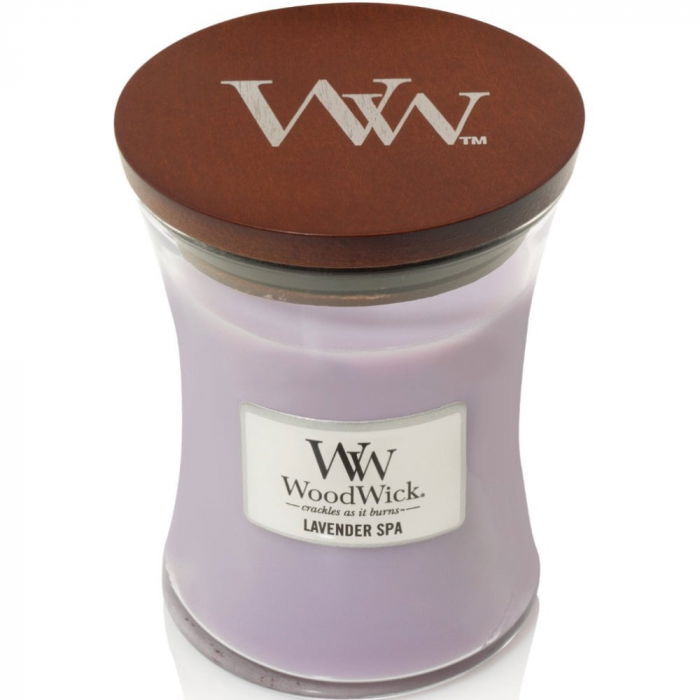 LUMANARE PARFUMATA WOODWICK LAVENDER SPA [3]