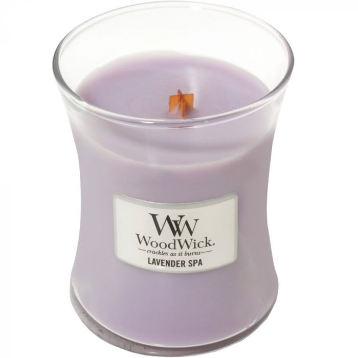 LUMANARE PARFUMATA WOODWICK LAVENDER SPA [2]