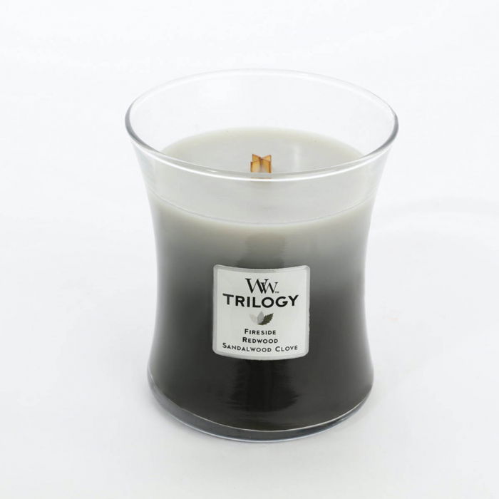 LUMANARE PARFUMATA WOODWICK TRILOGY WARM WOODS BORCAN MEDIU [2]