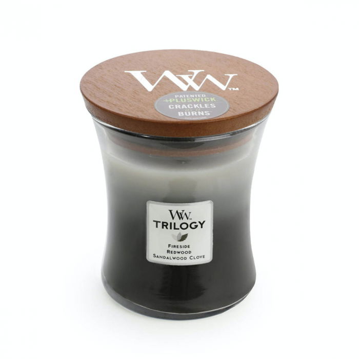 LUMANARE PARFUMATA WOODWICK TRILOGY WARM WOODS BORCAN MEDIU [3]