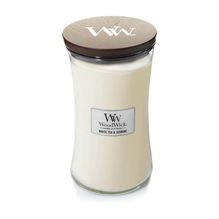 LUMANARE PARFUMATA WOODWICK  WHITE TEA & JASMINE [3]