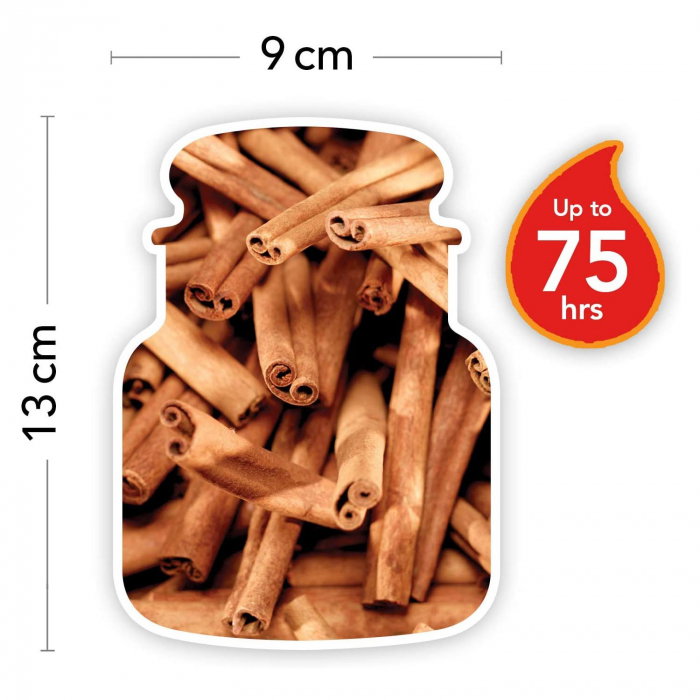 LUMANARE PARFUMATA YANKEE CINNAMON STICK BORCAN MEDIU [3]