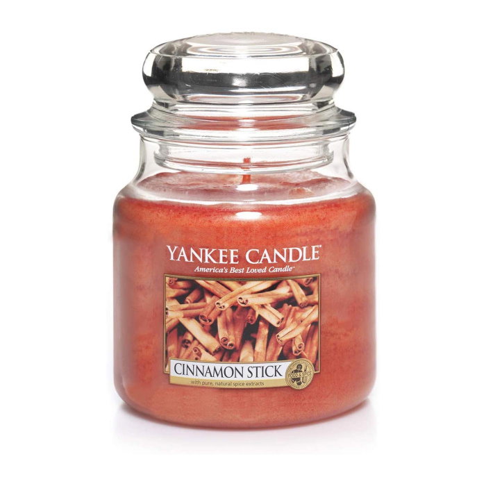 LUMANARE PARFUMATA YANKEE CINNAMON STICK BORCAN MEDIU [2]