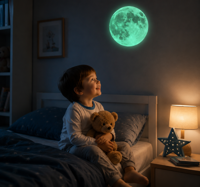 Luna Magica Fosforescenta pentru Camera Copilului [3]