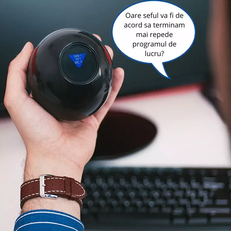 Magic 8 Ball 10CM Mingea adevarului [12]