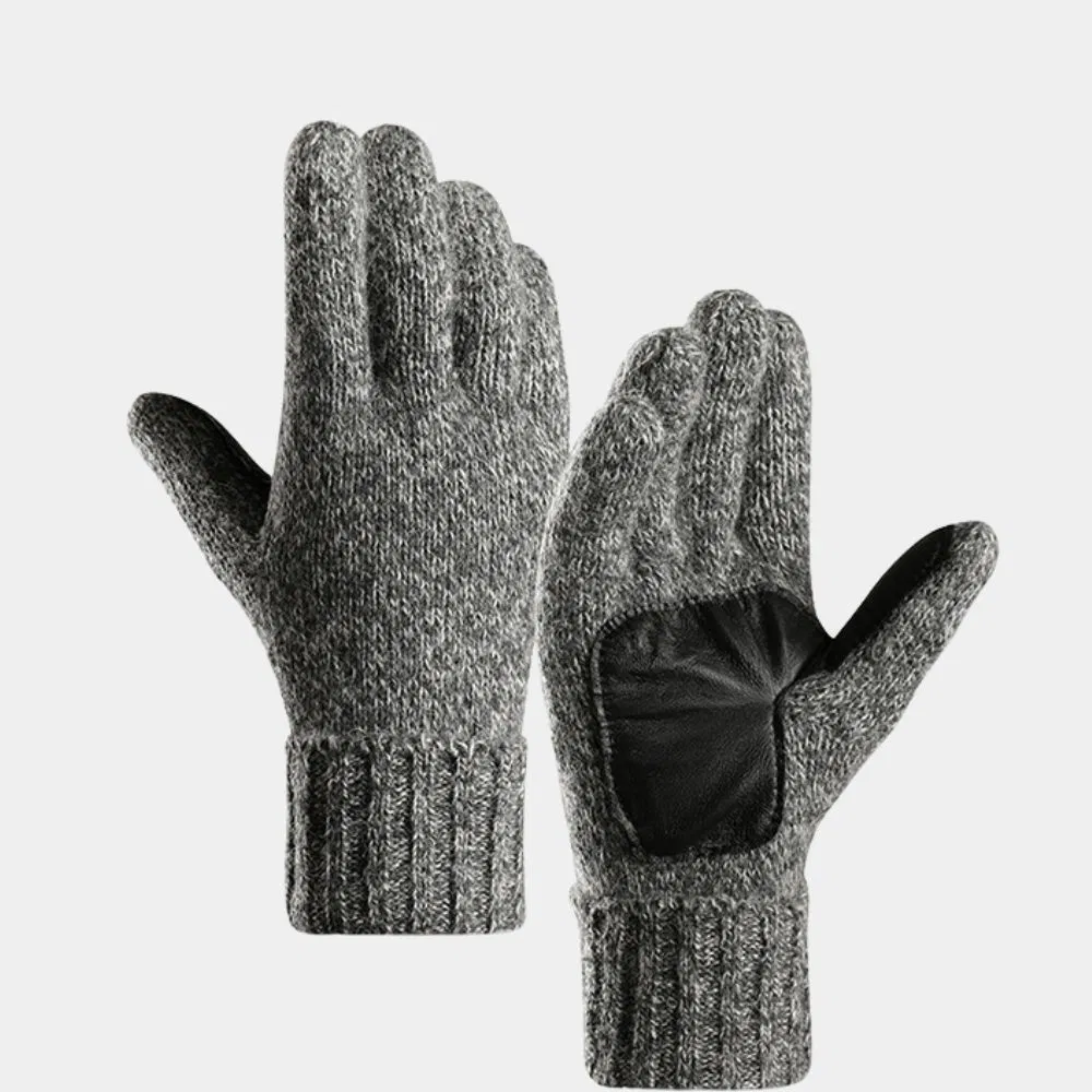 Manusi barbati, de iarna, din lana de Alpaca [1]