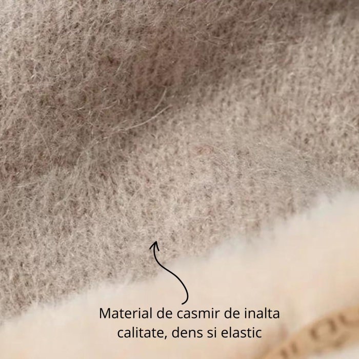 Manusi de dama touchscreen din Casmir 70% si cu blanita [13]