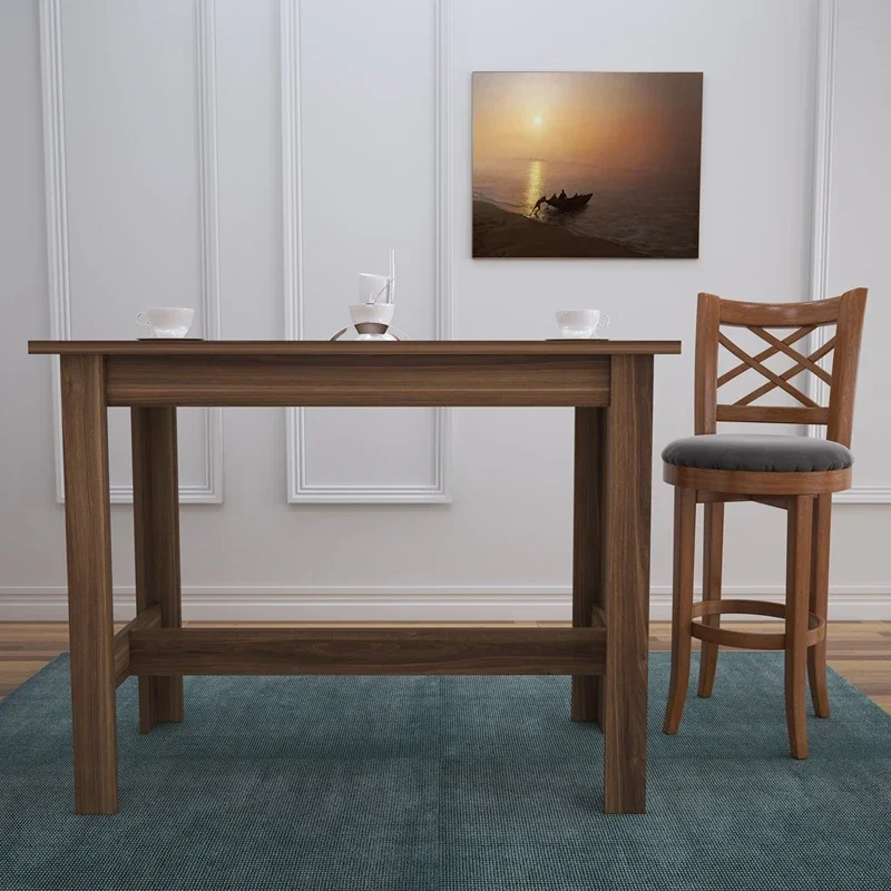 Masa Barra, nuc, 120 cm, structura solida, design clasic pentru dining [1]