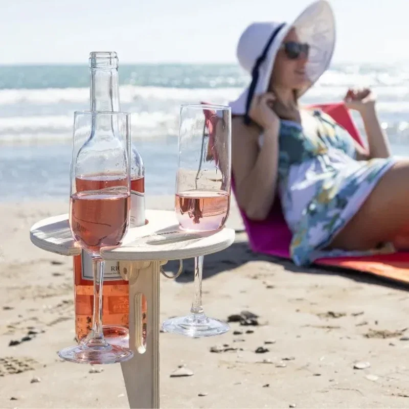 Masa Pliabila de Picnic cu Suport pentru Sticla si Pahare [3]