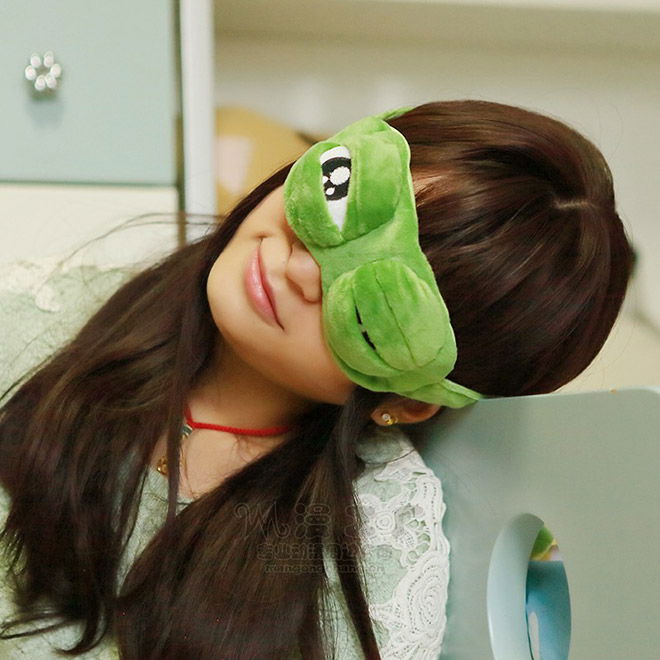 Masca de dormit Broscuta curioasa [2]