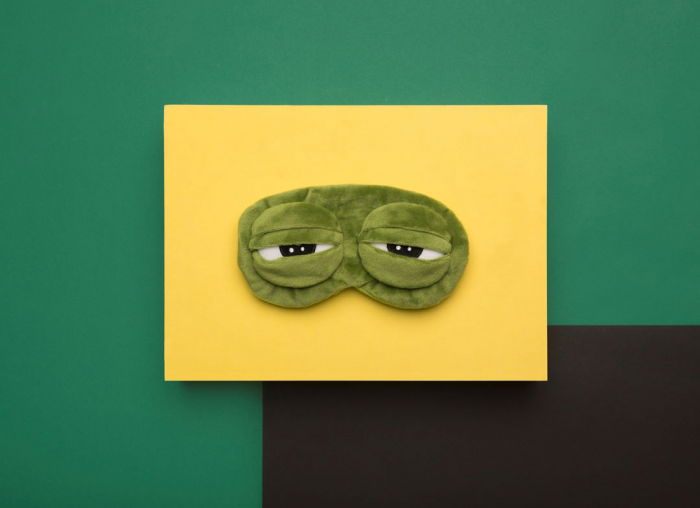 Masca de dormit Broscuta curioasa [12]