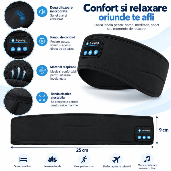 Masca de Dormit cu Bluetooth [8]