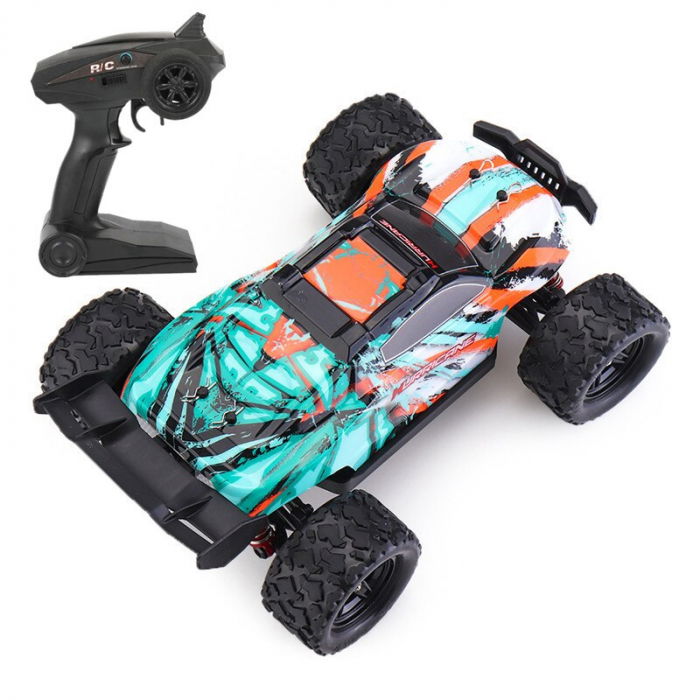 Masina cu Telecomanda Linxtech Huricane 4X4, 36Km/h, Verde [3]