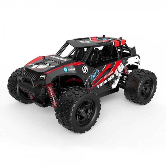 Masina cu Telecomanda Linxtech Thunder 4X4, 36Km/h, Rosie [2]