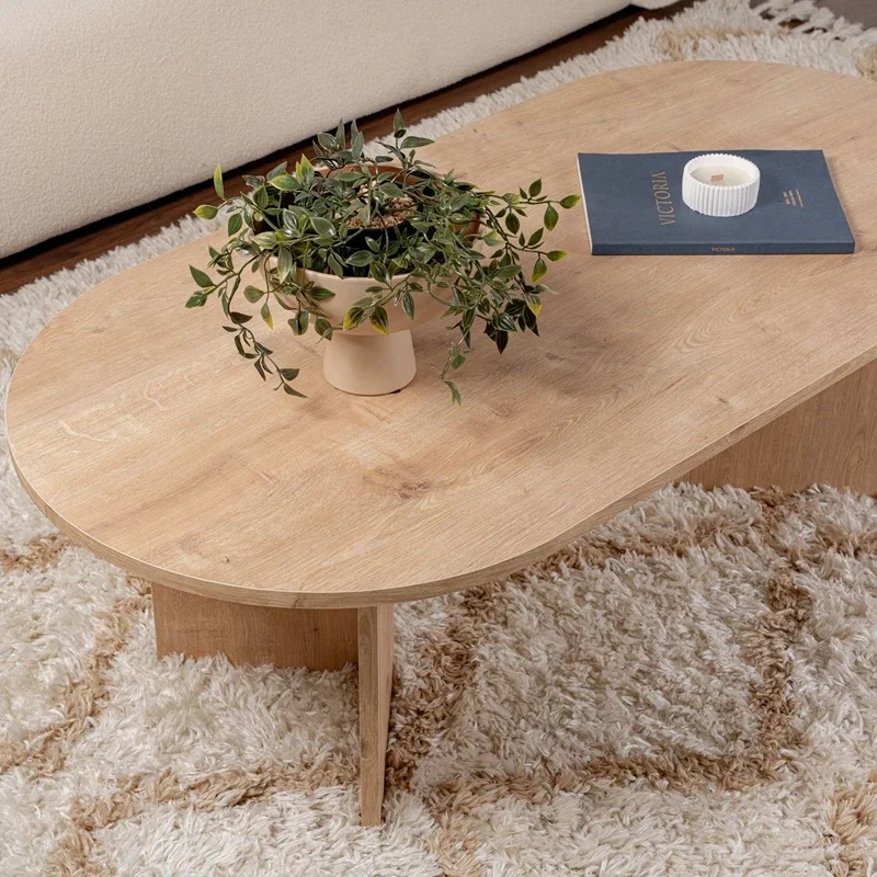 Masuta cafea stejar safir pentru orice decor Sable 119x39.8 cm [6]