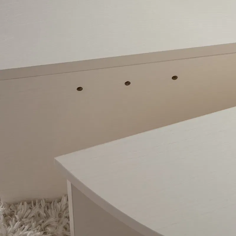 Masuta de cafea Orion alb lemn, design modern, spatiu generos [5]