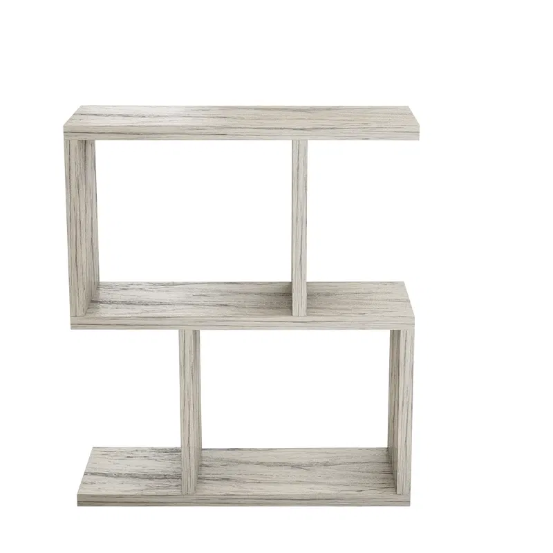 Masuta laterala Zet, design modern, finisaj marmura freesia, multifunctionala, 45 cm [6]