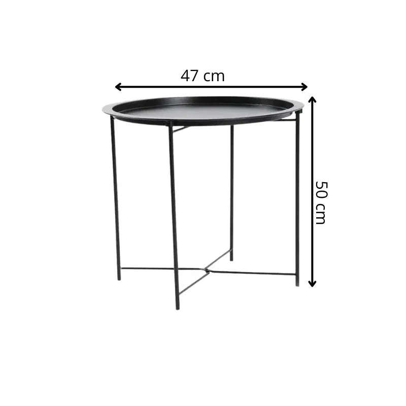 Masuta moderna rotunda, pliabila si compacta [5]