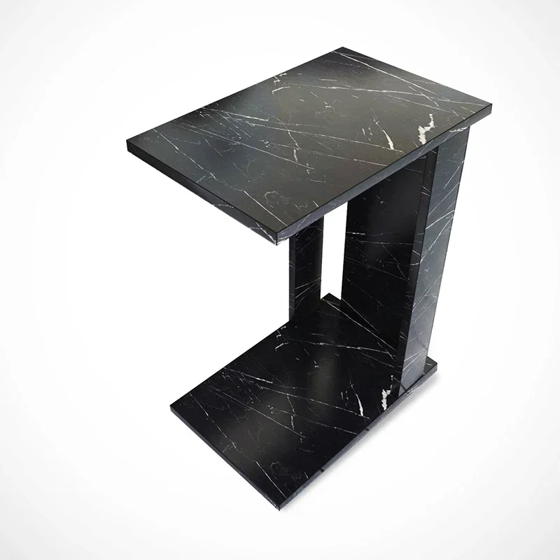 Masuta Pasific C, negru-alb, 61 cm, stil modern, ideala pentru living [5]