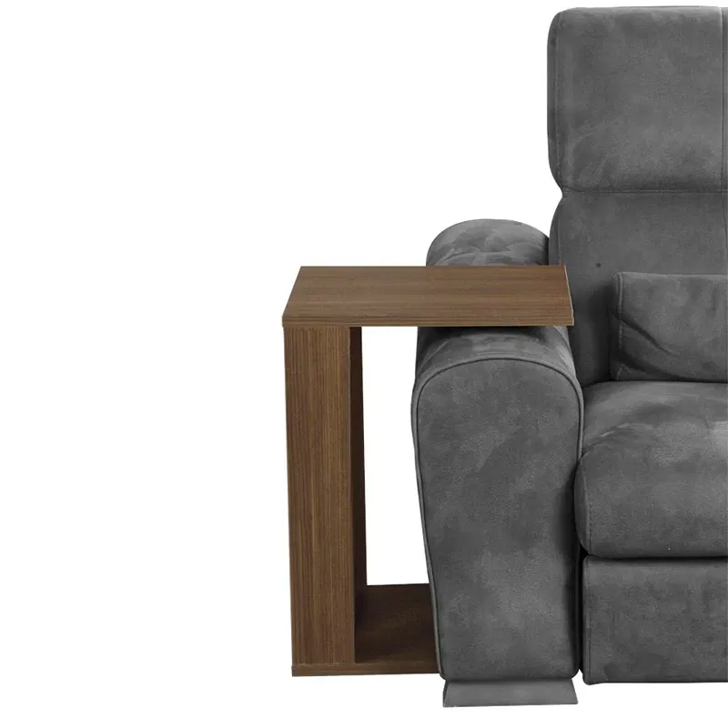 Masuta Single, nuc, 61 cm, roti ascunse, ideala pentru canapea [2]